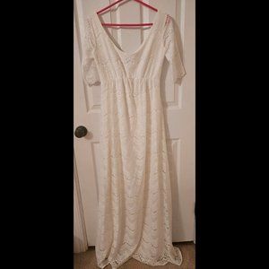 Tiffany Rose Verona Maternity Wedding Gown Size 0